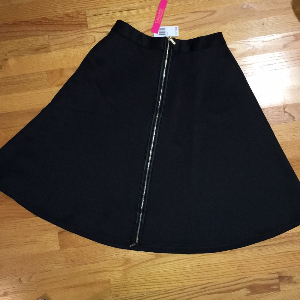 Catherine Malandrino Black Skirt NWT. Sz  8.
